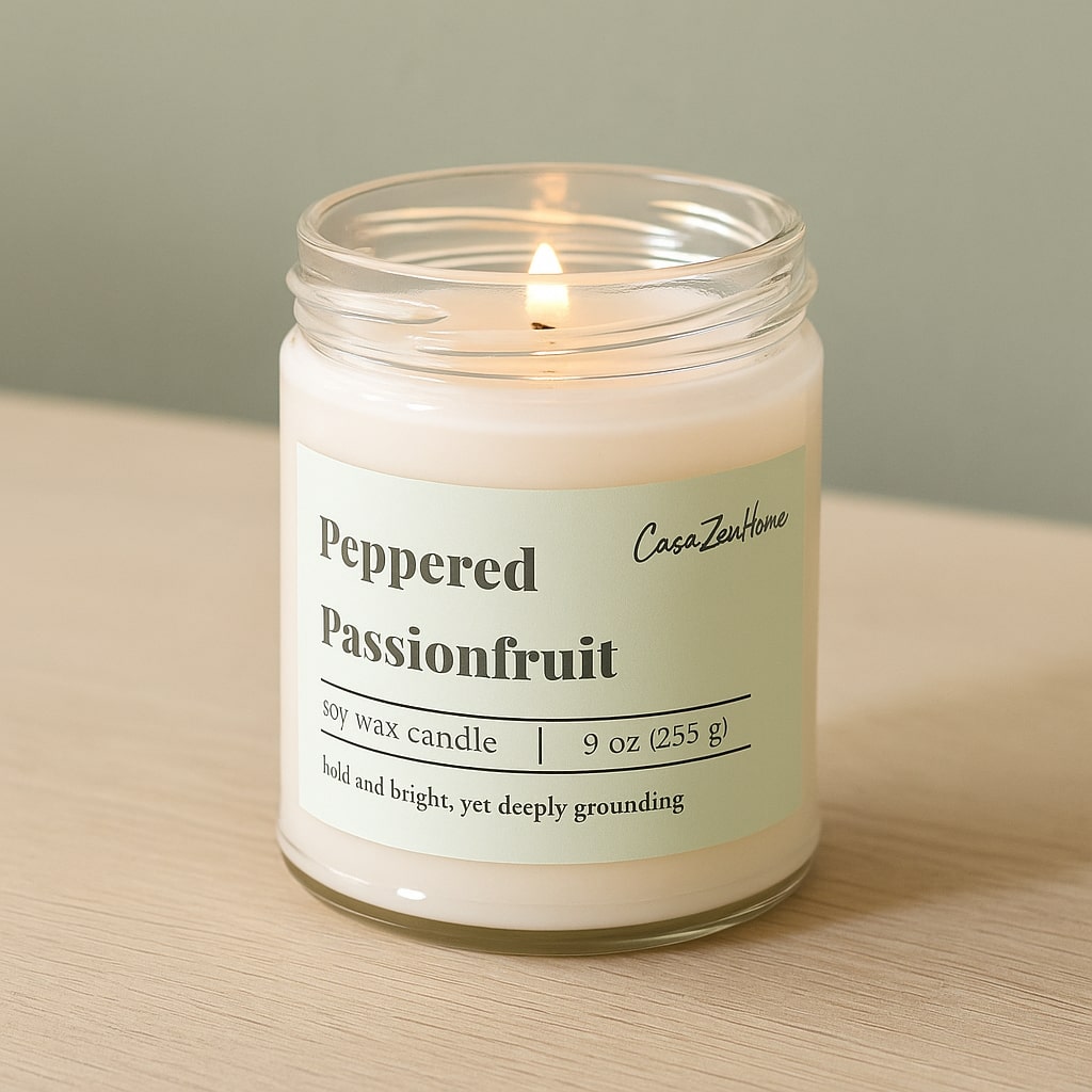 peppered passionfruit – Premium Scented Soy Candle