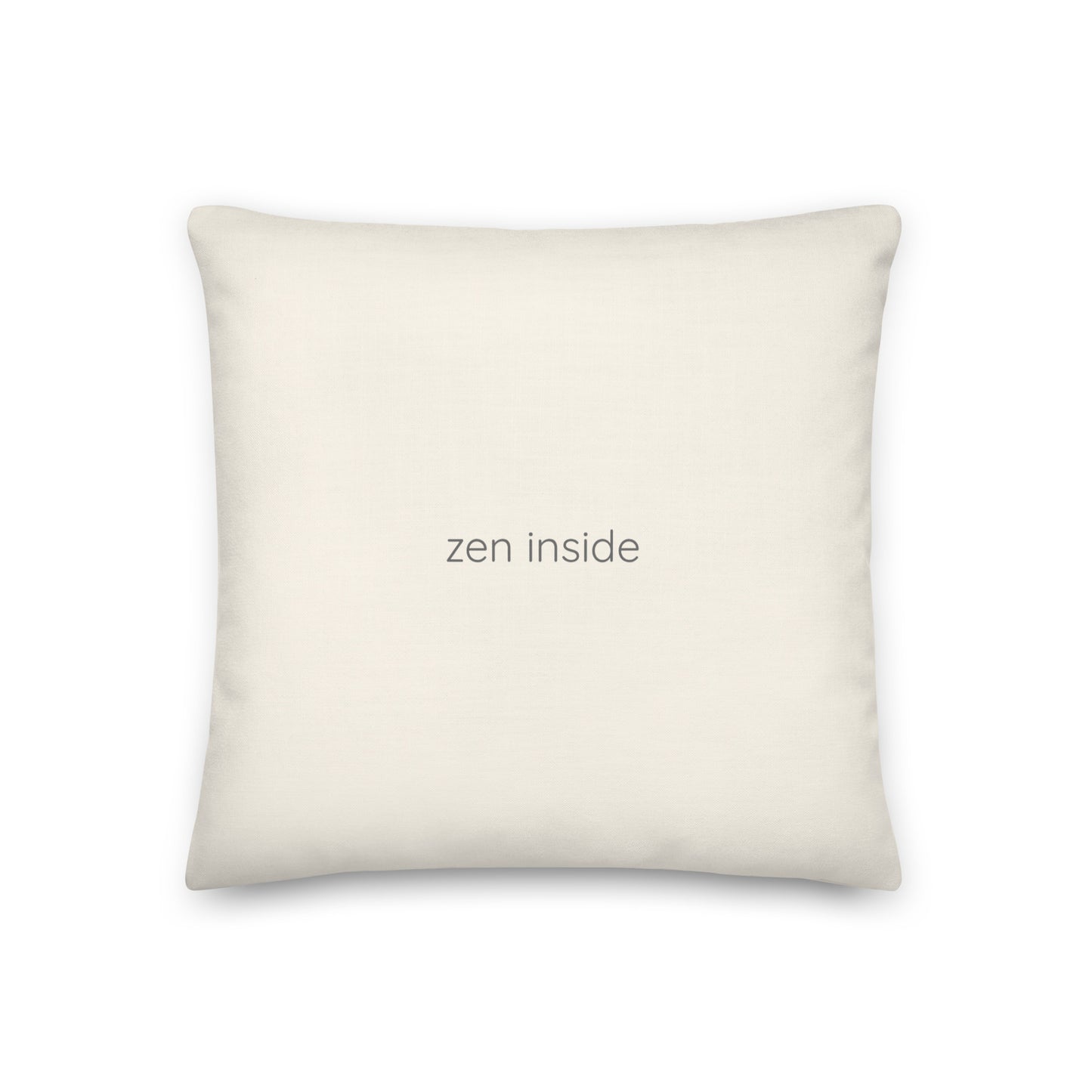 zen inside – Premium Linen-Feel Pillow
