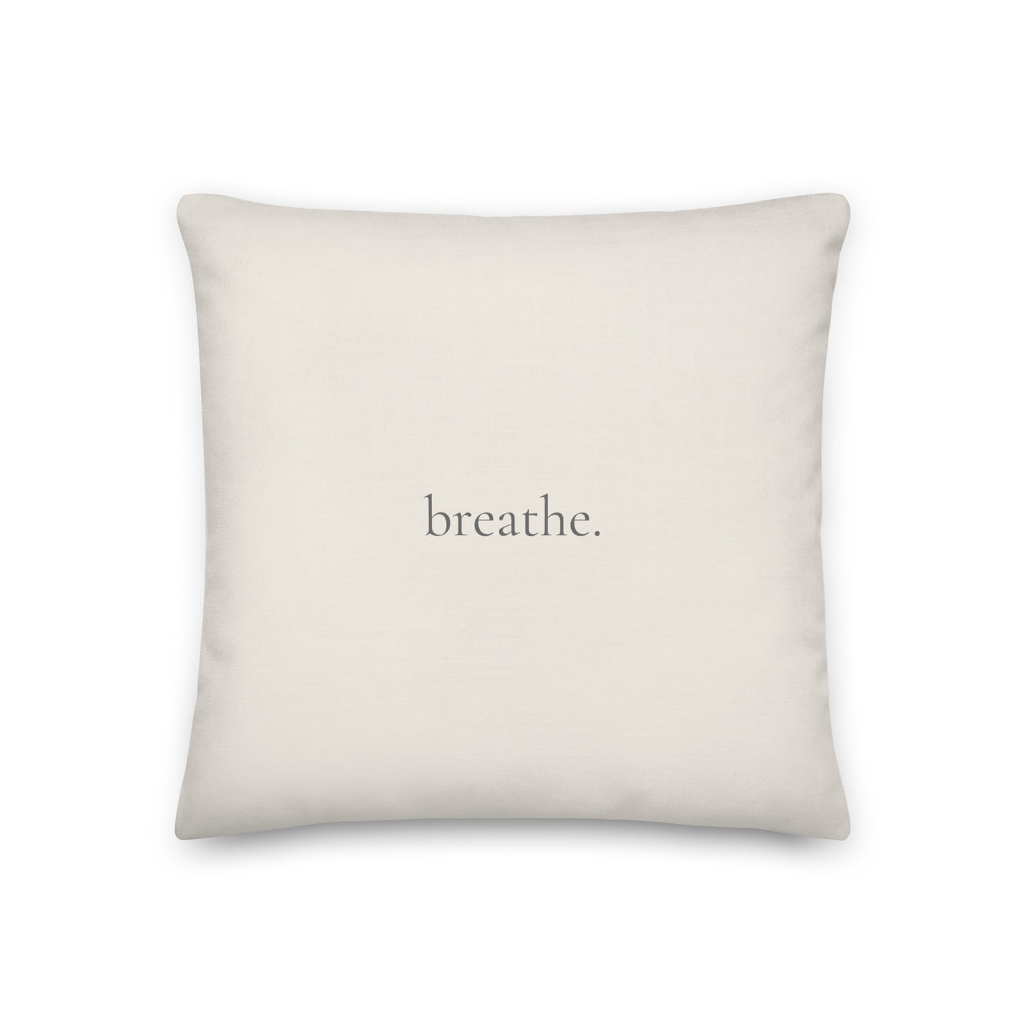 breathe – Premium Linen-Feel Pillow
