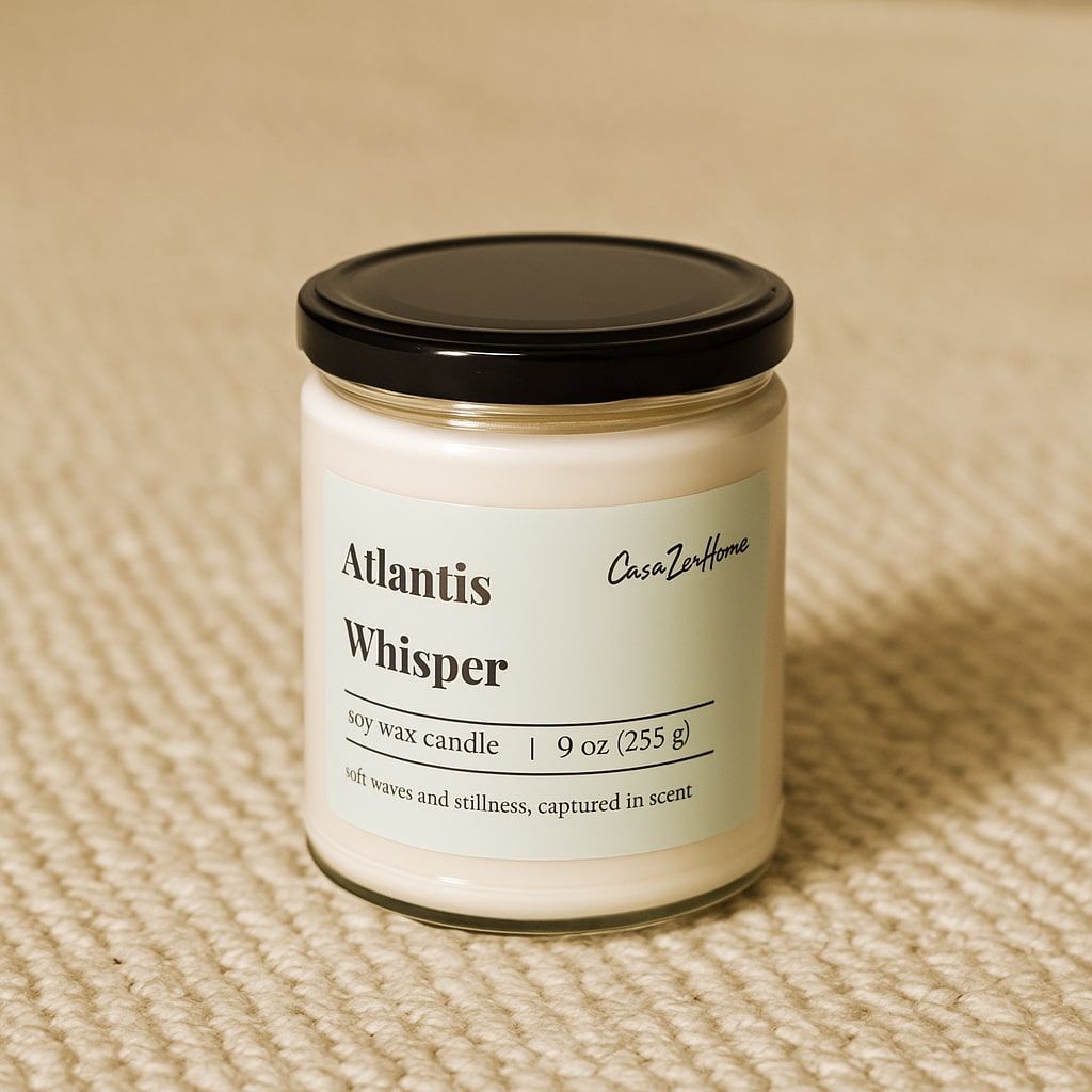 atlantis whisper – Premium Scented Soy Candle