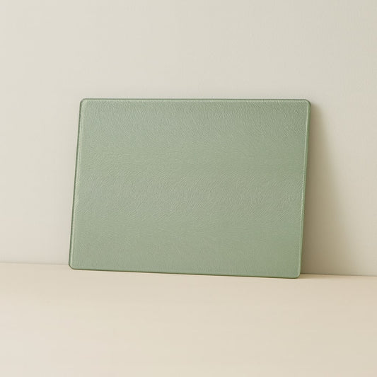 sage stone – textured glass cutting board