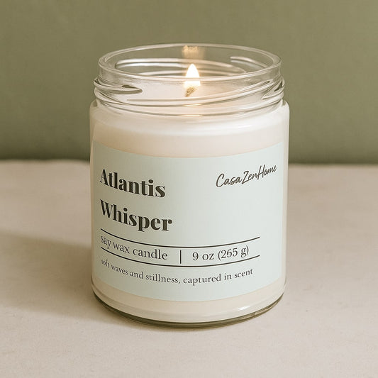 atlantis whisper – Premium Scented Soy Candle