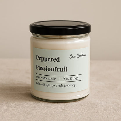 peppered passionfruit – Premium Scented Soy Candle
