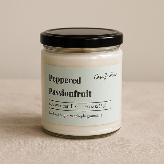 peppered passionfruit – Premium Scented Soy Candle