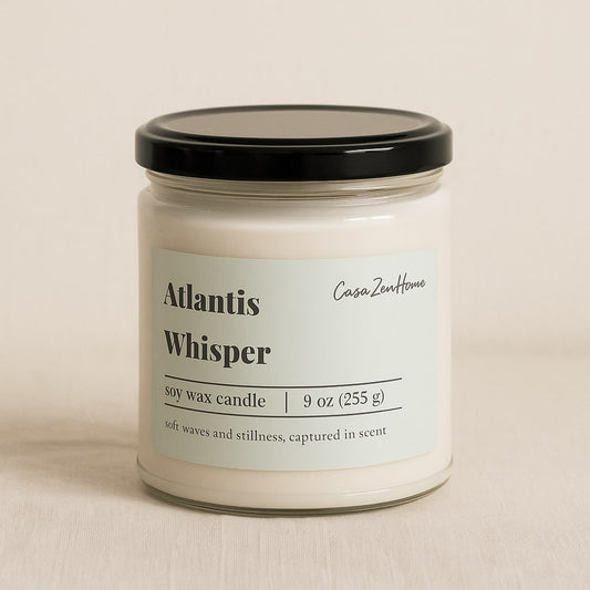 atlantis whisper – Premium Scented Soy Candle