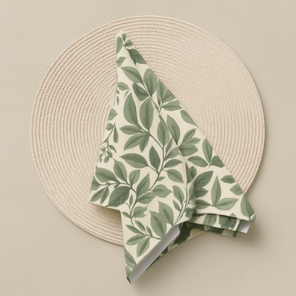 sage garden – cloth napkin set (4 pcs)