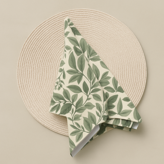 sage garden – cloth napkin set (4 pcs)