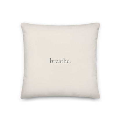 breathe – Premium Linen-Feel Pillow