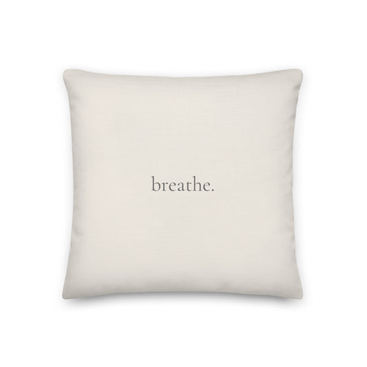 breathe – Premium Linen-Feel Pillow