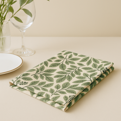 sage garden – cloth napkin set (4 pcs)