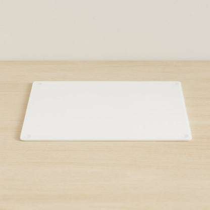 sage haze – textured glass cutting board